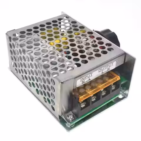 Reglerar ljusstyrka på lampor och värme på elmotstånd