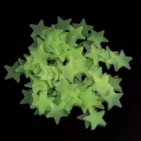 Dekorativa stjärnstickers för stjärnhimmel-effekt