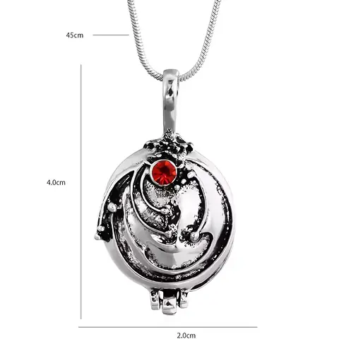 Náhrdelník s řetízkem s medailonem The Vampire Diaries – Elena Gilbert Necklace