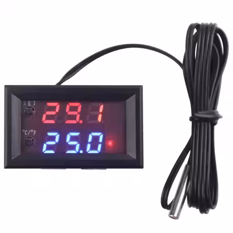 Termostat electronic cu funcție de încălzire și răcire programabilă