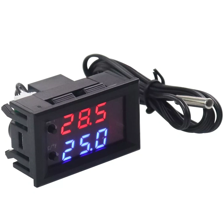 Termostat cu senzor de temperatură NTC submersibil și cablu 40cm