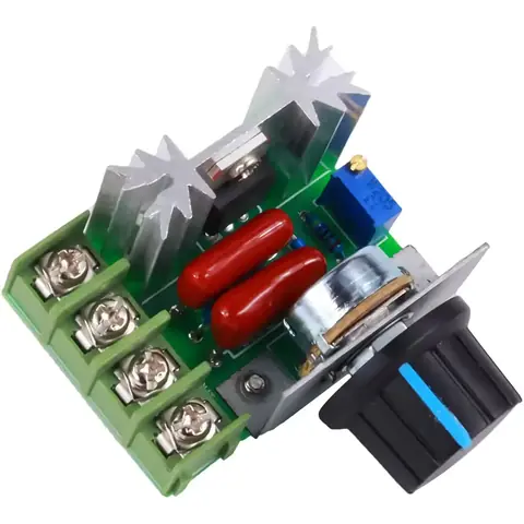Placă regulator tensiune cu potențiometru Placa de control electronic pentru reglarea voltajului AC