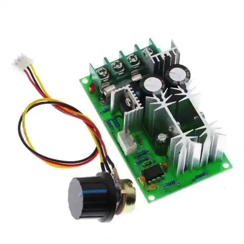 Modul Reglare Viteză Motor 60V DC Controller turație PWM pentru motoare în curent continuu 10–60V