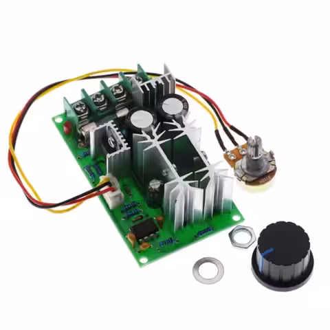 DC 12V 24V 60V PWM stejnosměrný motor REGULACE OTÁČEK regulátor variátor