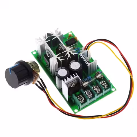 DC 12V 24V 60V PWM stejnosměrný motor REGULACE OTÁČEK regulátor variátor
