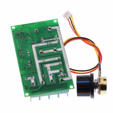 DC 12V 24V 60V PWM stejnosměrný motor REGULACE OTÁČEK regulátor variátor