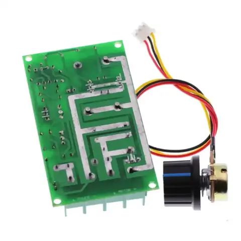Regulator PWM 20A pentru Motor Electric DC Variator de viteză DC 20A compatibil cu ventilatoare, pompe, leduri