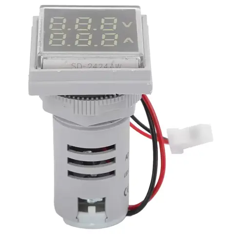 Voltmetr ampérmetr 220V AC DIGITÁLNÍ panel cena 60-500V 0-100A