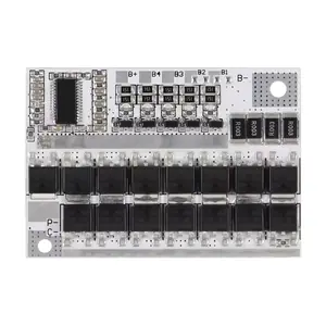 Placă BMS 5S 100A pentru acumulatori Li-Ion 18650, protecție la suprasarcină și echilibrare automată