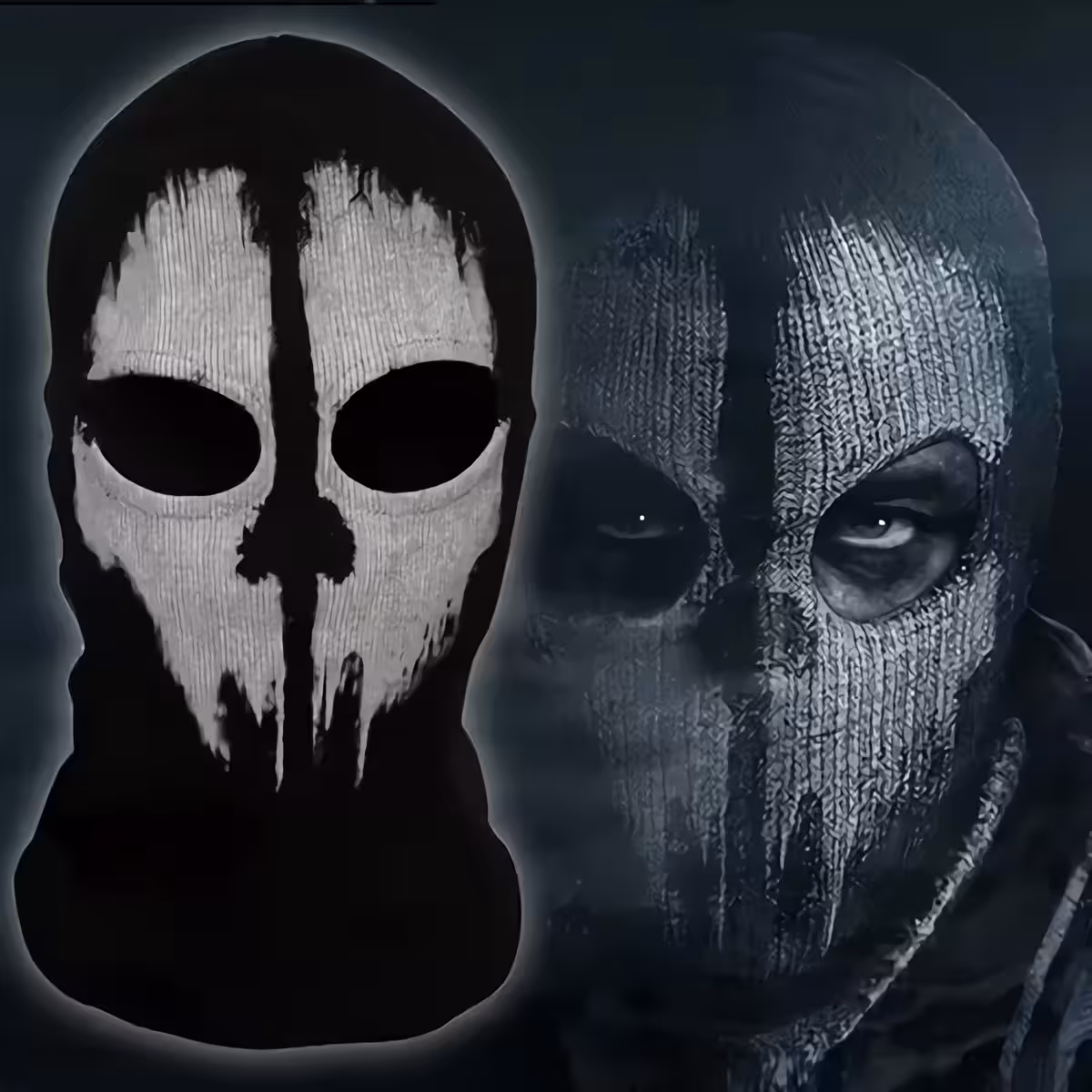 Masca termică Call of Duty Ghosts pentru sporturi de iarnă Masca termică Call of Duty Ghosts, ideală pentru sporturi de iarnă, schi și snowboard
