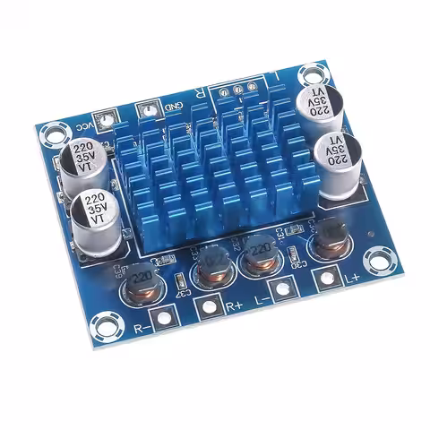 Placă amplificator audio stereo XH-A232 cu 2 canale și putere totală 60W