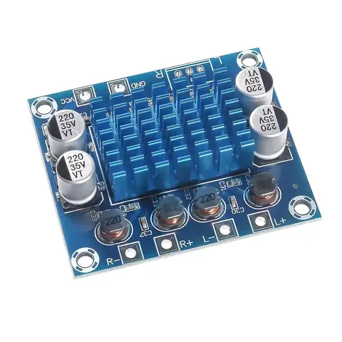 Placă amplificator audio stereo XH-A232 cu 2 canale și putere totală 60W