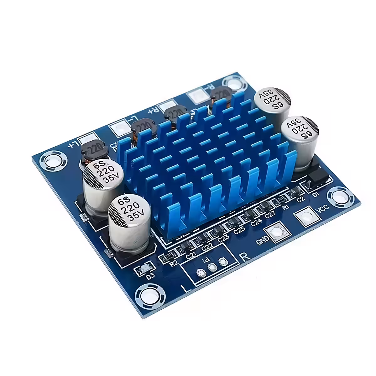 Kit amplificator audio auto XH-A232 stereo 2 x 30W clasa D, alimentare 12V
