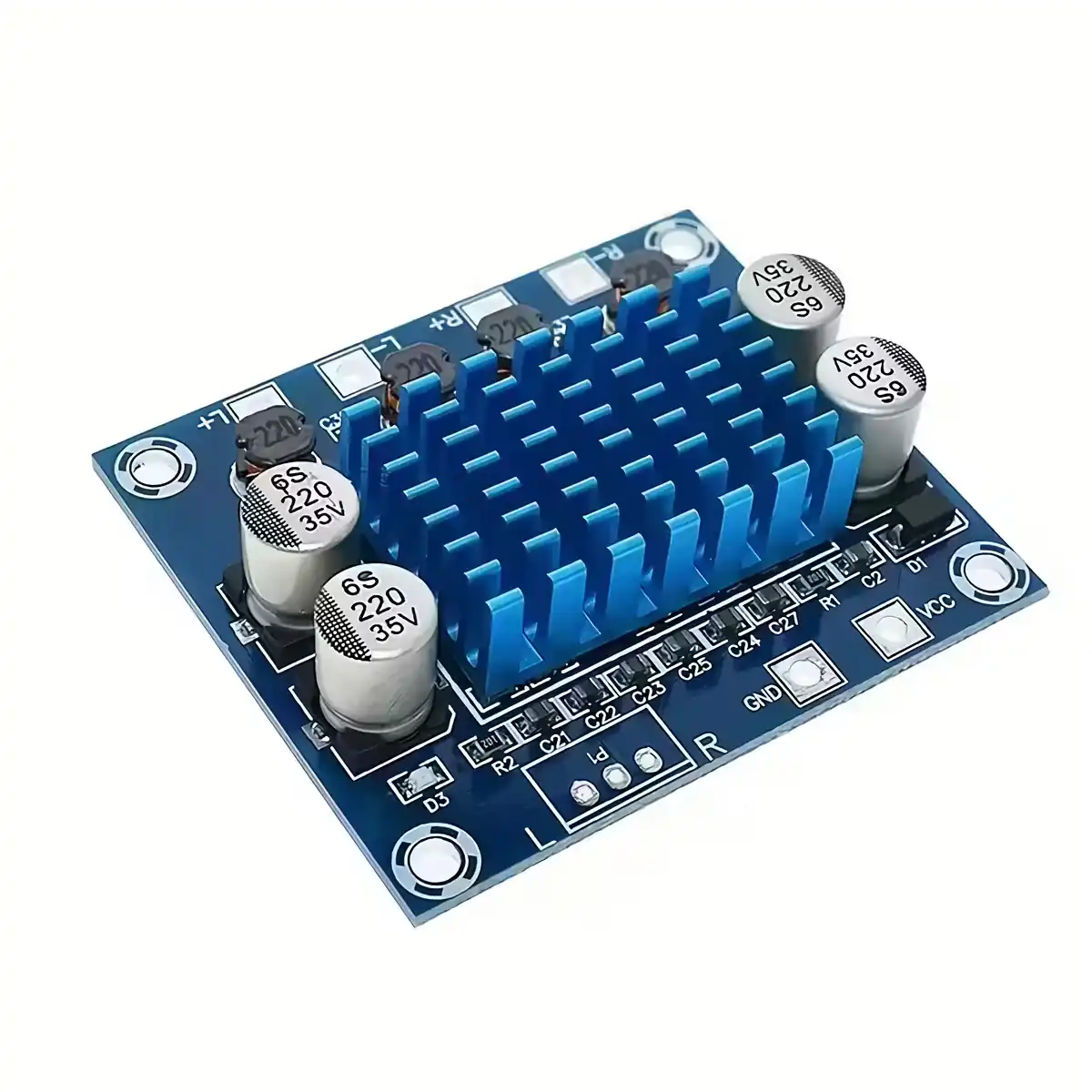 Kit amplificator audio auto XH-A232 stereo 2 x 30W clasa D, alimentare 12V