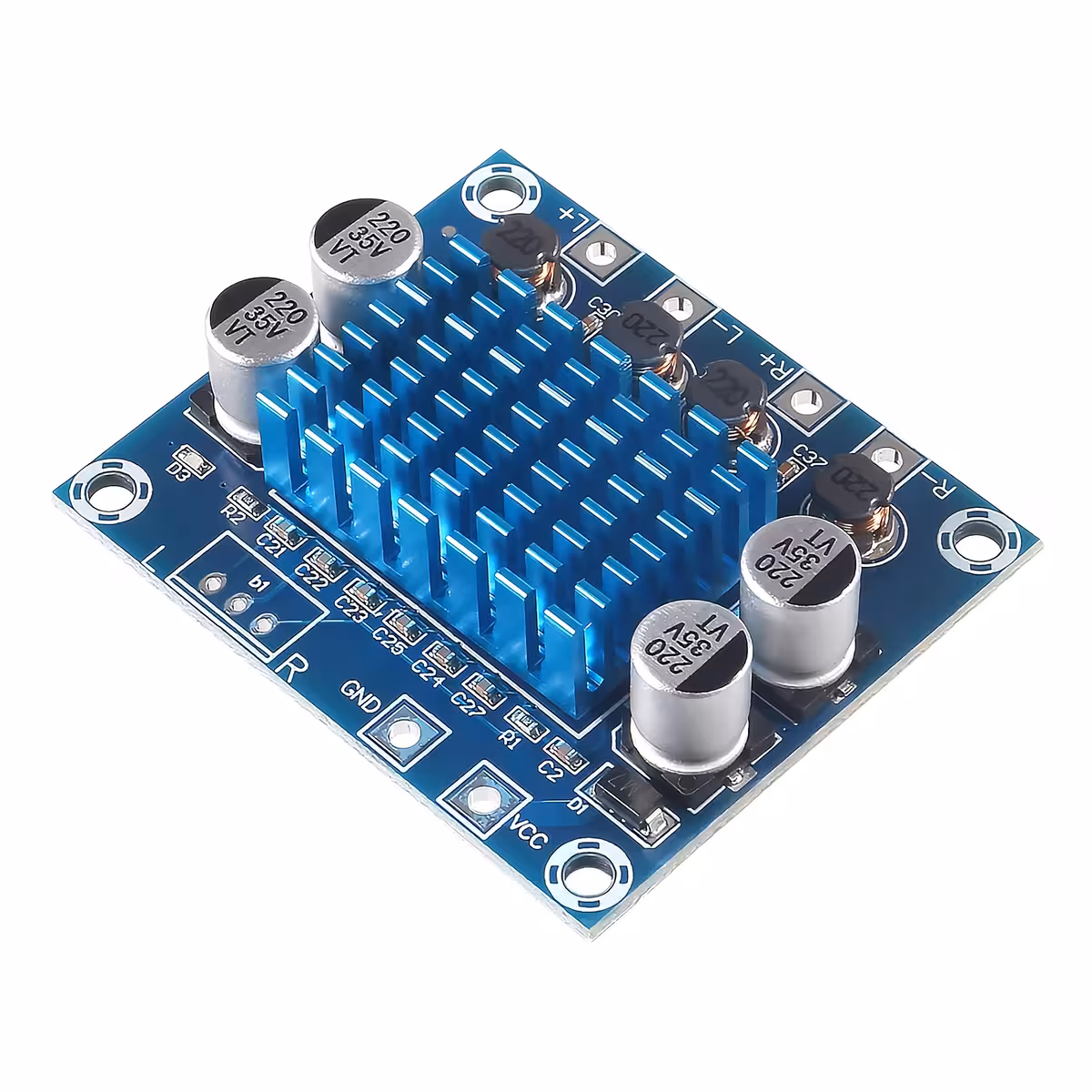 Modul amplificator audio XH-A232 clasa D cu chip TPA3110 Modul amplificator audio clasa D XH-A232 cu chip TPA3110 pentru 12V, stereo