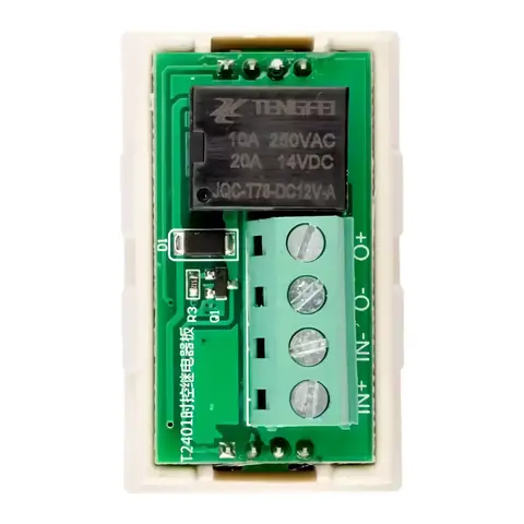 Programovatelný modul časového relé digitální časovač 12V