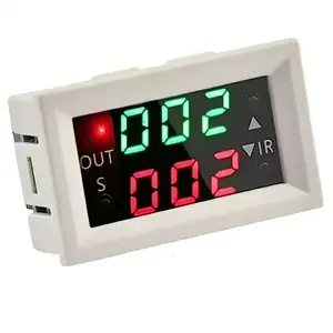 Modul temporizator cu releu, 12V, display LED dublu, pentru control timp