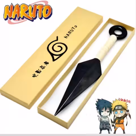 Styliserad plastkniv för barn, inspirerad av Naruto-universumet
