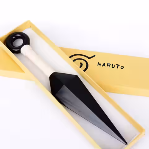 Samlarobjekt för Naruto-fans, realistisk plastkniv Kunai