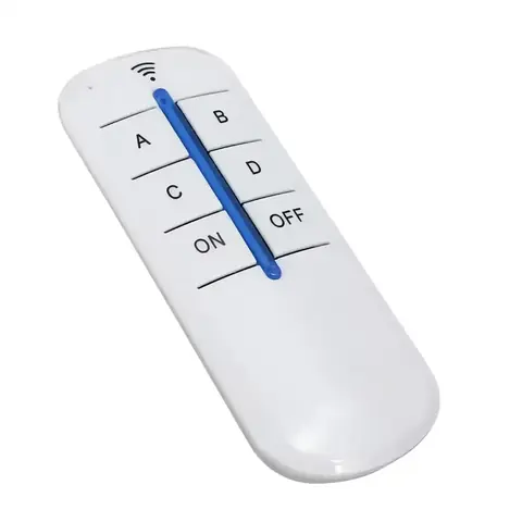 Sistem RF pentru controlul luminilor Releu 4 canale cu telecomandă pentru iluminat interior
