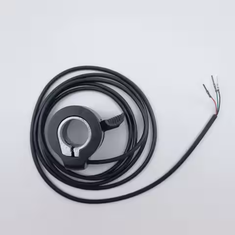 Manetă accelerație cu fir roșu, negru și verde, compatibilă cu multiple tensiuni