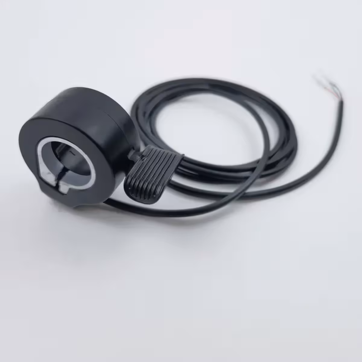 Clapetă deget accelerație bicicletă electrică Clapetă acționare cu degetul pentru control viteză la bicicletă electrică