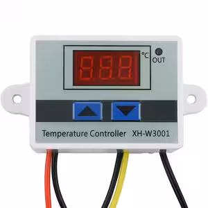 Controller electronic de temperatură XH-W3001 alimentat la 220V