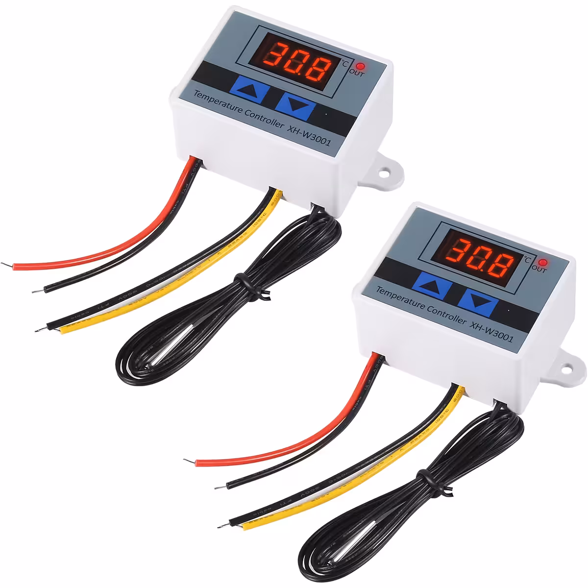 Termostat electronic XH-W3001 cu funcție încălzire și răcire Termostat cu două moduri: încălzire și răcire, interval -50 până la +110°C