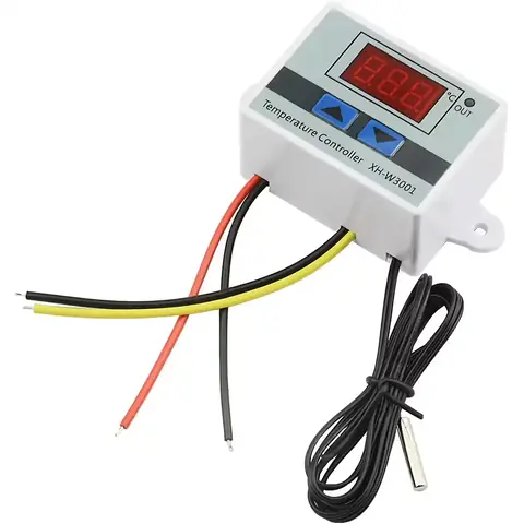 Elektronický termostat DIGITÁLNÍ regulátor teploty AC 220V 10A inkubátor líhně skleníková porodní sonda LEVNĚ