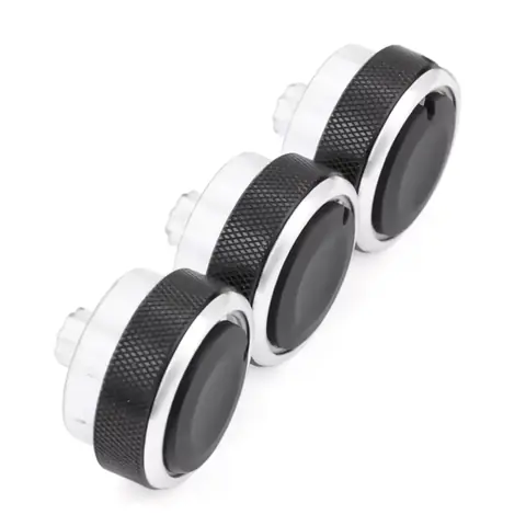 Set de 3 butoane metalice consola AC Ford