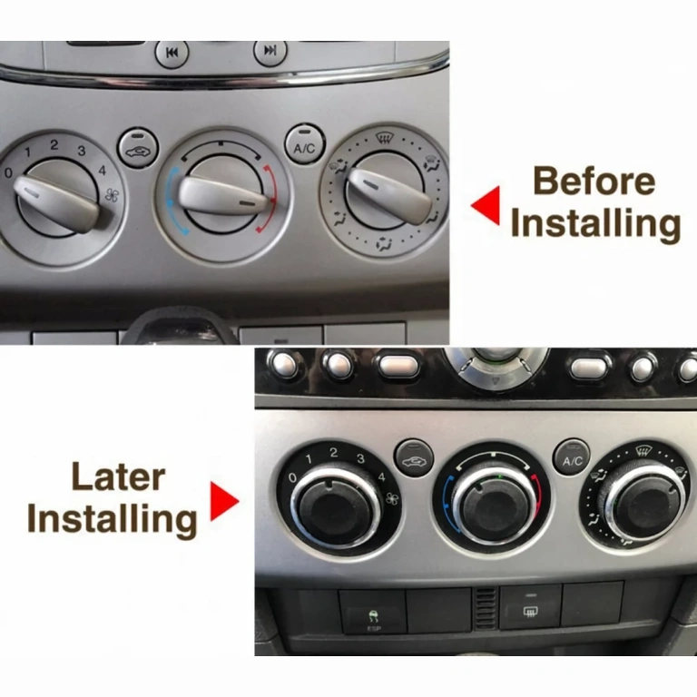 Componente consolă AC bord Ford Set butoane bord climatronic / AC – compatibilitate variată