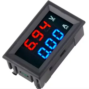 Voltmetru și ampermetru digital cu ecran LED dublu pentru măsurarea tensiunii și curentului