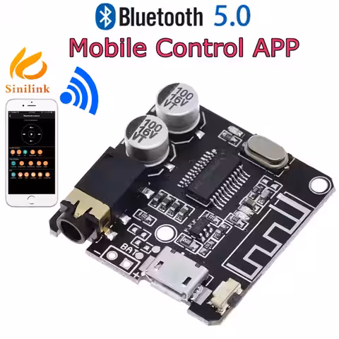 Receptor Bluetooth pentru sistem audio auto Modul Bluetooth pentru redare muzică pe sistem audio auto