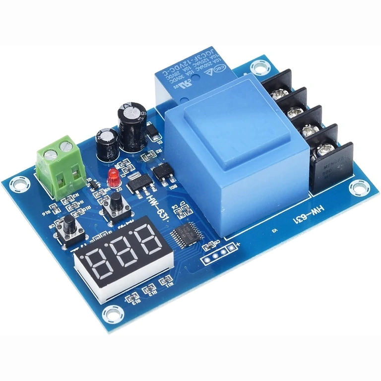 Protector digital încărcare baterii Modul digital cu protecție la supraîncărcare baterii litiu-ion și plumb