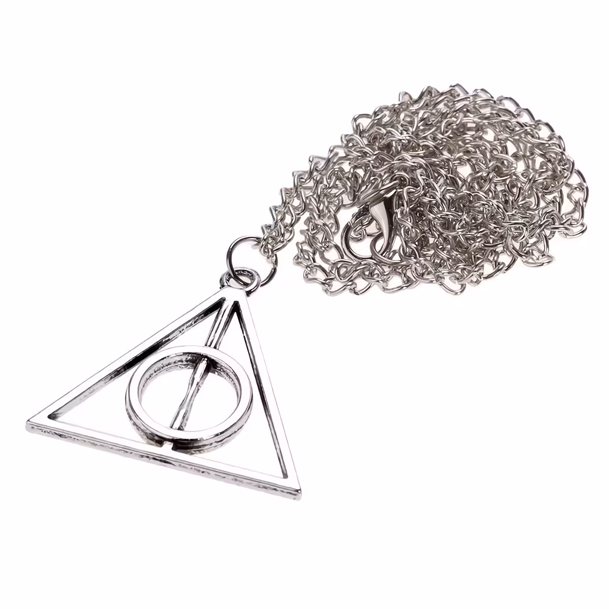 Pandantiv aliaj zinc – cadou stil Harry Potter Lănțișor rezistent, ideal pentru cadou fanilor Harry Potter