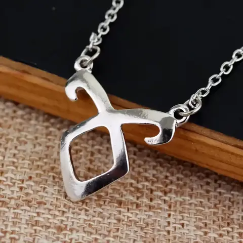 Náhrdelník s přívěskem Řetízek Movie THE MORTAL INSTRUMENTS MĚSTO KOSTÍ – Angel