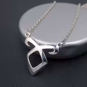 Colier Shadowhunter cu simbol angelic, inspirat din The Mortal Instruments