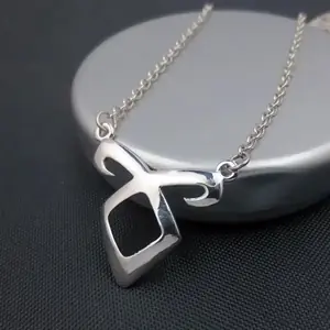 Colier Shadowhunter cu simbol angelic, inspirat din The Mortal Instruments
