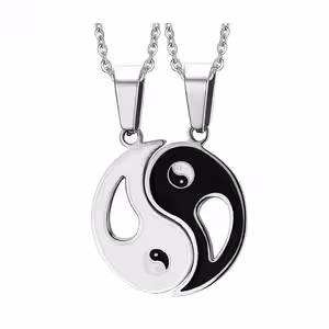 Lănțișor Yin Yang – simbol al echilibrului pentru cupluri