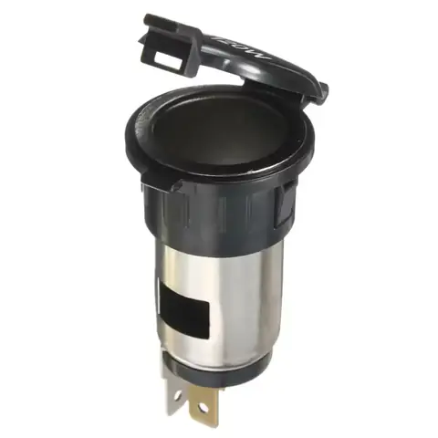 Priză rotundă brichetă auto 12V Priză auto rotundă compatibilă cu fisa brichetei standard
