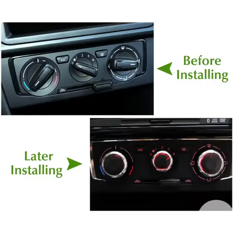 GOMB GOMBOK klímatábla AC légkondicionáló VW Golf 5 Passat Skoda Octavia 2