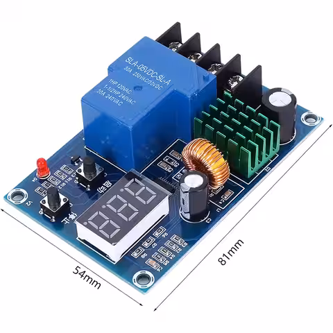 Controler de oprire automată a încărcării pentru acumulatori Li-Ion, AGM, GEL, Plumb etc.