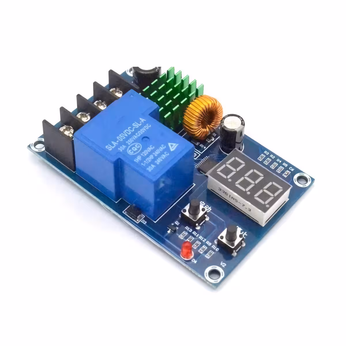 Controler oprire automată încărcare baterie XH-M604 Modul pentru protecție baterii 6V-60V cu repornire automată