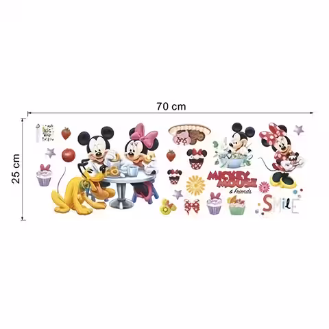 Artă decorativă pentru perete – Mickey Mouse Decor perete cu Mickey Mouse pentru spații educaționale sau locuri de joacă