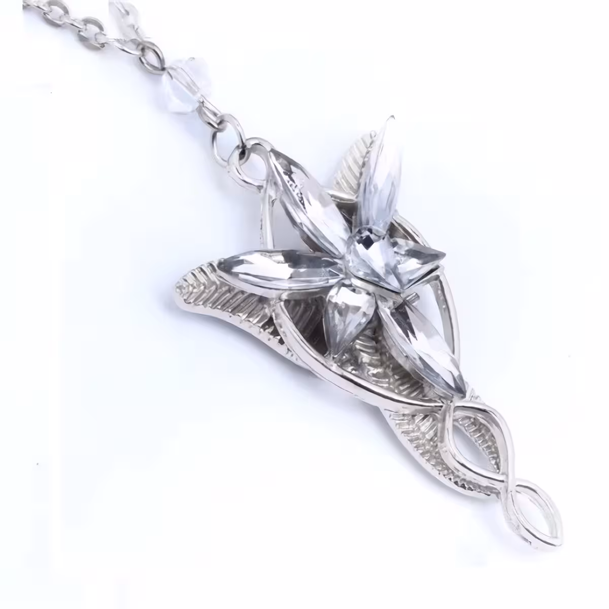 Colier argintiu Arwen – stil elfesc Colier elegant, stil elfilor, inspirat de Arwen Evenstar