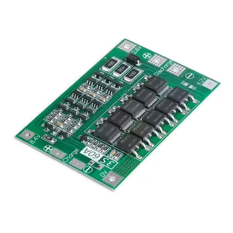 Modul ochrany nabíjení BMS 3s 3 60A pro 18650 li-ion baterií