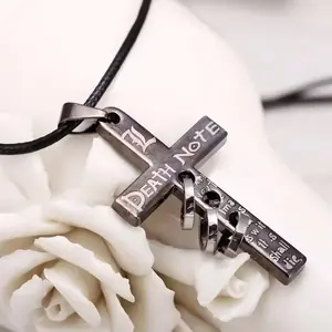 Accesoriu tip anime cu cruce – inspirat din Death Note