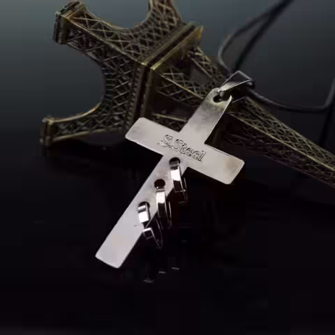 Gotický anime/manga náhrdelník so symbolom Death Note