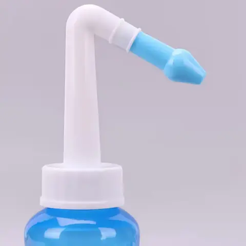 WaterPulse nádobka na výplach nosních dutin přístroj na čištění dutin solný roztok NETI POT nádobka na výplachy nosu záněty dutin léčba alergie léčba lékárna cena