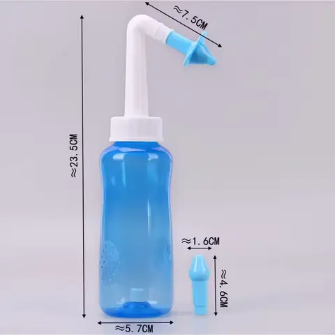 WaterPulse nádobka na výplach nosních dutin přístroj na čištění dutin solný roztok NETI POT nádobka na výplachy nosu záněty dutin léčba alergie léčba lékárna cena